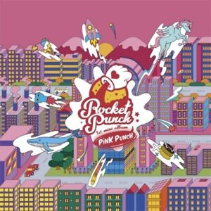 Rocket Punch-[Pink Punch]1st Mini Album CD+Booklet+PhotoCard+Sticker+Pop-Up Card