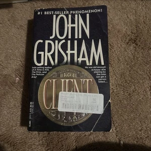 The Client by John Grisham 1994 Paperback Book, Dell Publishing, Best-Seller - Imagen 1 de 1