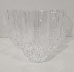 Longchamp Flachboden Tumbler Cristal dArques Frankreich Set 6 Gläser 12 oz - Bild 1 von 9