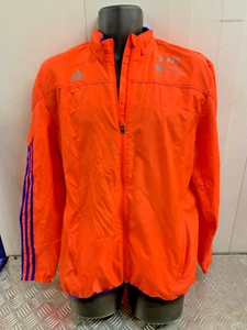 Chaqueta cortavientos Adidas para hombre talla M naranja - Maratón de Londres 2015 Staff - Ver - Imagen 1 de 6