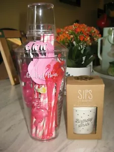 SUNNY LIFE FLAMINGO MINGO, PINEAPPLE WATERMELON , CITRUS COCKTAIL PARTY MIX SET - Picture 1 of 12