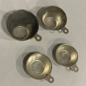 Vintage Mary Ann's Accurate Measure E Katzinger Co. Chicago Messbecher. 4er Set - Bild 1 von 6