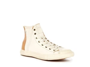Men's Levi's White Tab High Top Sneaker 10 - Picture 1 of 3