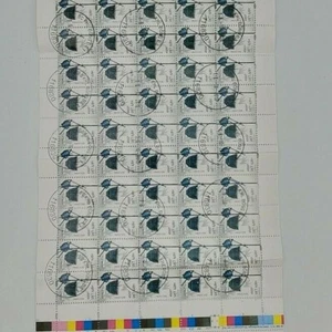 Stamp Sheet Viet Nam Blue Lantern series stamp project create art ephemera  - Picture 1 of 12