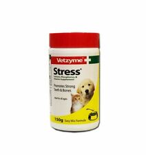 Vetzyme Stress Powder for Dogs and Cats Strong Teeth & Bones Vit. (5.3 oz) 150 g