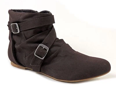 Material Niña Mujer M-Sable Moda - Botines Marrón Talla 7.5 M Foto 1 de 4