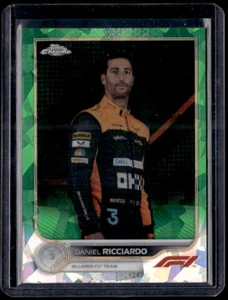 2022 Topps Chrome Sapphire Formula 1 F1 #37 Daniel Ricciardo Green /75 Portrait - Picture 1 of 2