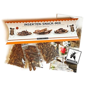 INSEKTEN SNACK BOX  geröstete & gewürzte Insekten von Snack-Insects - Bild 1 von 7