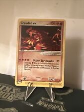 Groudon ex Black Star Promo 002 2003 E-Reader Pokemon Card