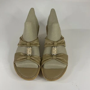 Italian Shoemakers Women Slide Sandal Shoes Brown Size 6.5 Medium - Picture 1 of 11