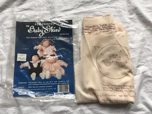 VINTAGE Raymar Baby Skin Soft Body Sculpture Dolls Pre-Printed 16" FLESH - Picture 1 of 1