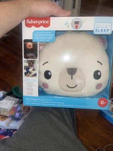 Fisher-Price Lichter & Schlaflieder Eisbär Schnuller Krippe -- Spielzeug - Bild 1 von 3