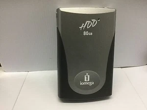 IOMEGA DHD080-U 80 GB disco rigido esterno USB alimentato a corrente alternata - Foto 1 di 5