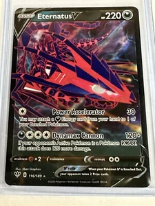 Eternatus V - 116/189 Darkness Ablaze Ultra Rare Pokemon - NM/MINT - Picture 1 of 2