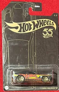 HOT WHEELS 55TH ANNIVERSARY '15 DODGE CHALLENGER SRT 6/6 . SEE COMBINED OFFERS! - Picture 1 of 1