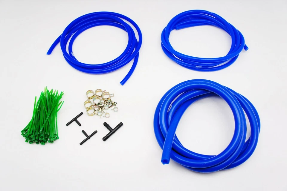 AUTOBAHN88 Engine Silicone Vacuum Hose Dress Up Kit BLUE Fit Honda Accord - Image 1 of 4