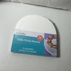 Cake Circle Boards 10 Pieces 10 Cake Boards 10 IN DIS. (25.4 cm) Each New - Picture 1 of 2