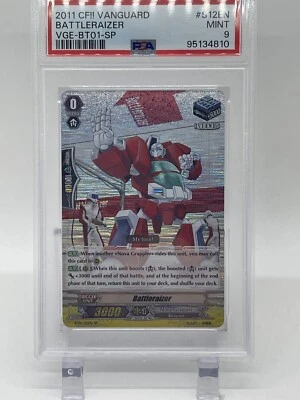 Battleraizer SP PSA 9 MINT BT01/S12EN SP Descent of the King Cardfight Vanguard - Image 1 of 4