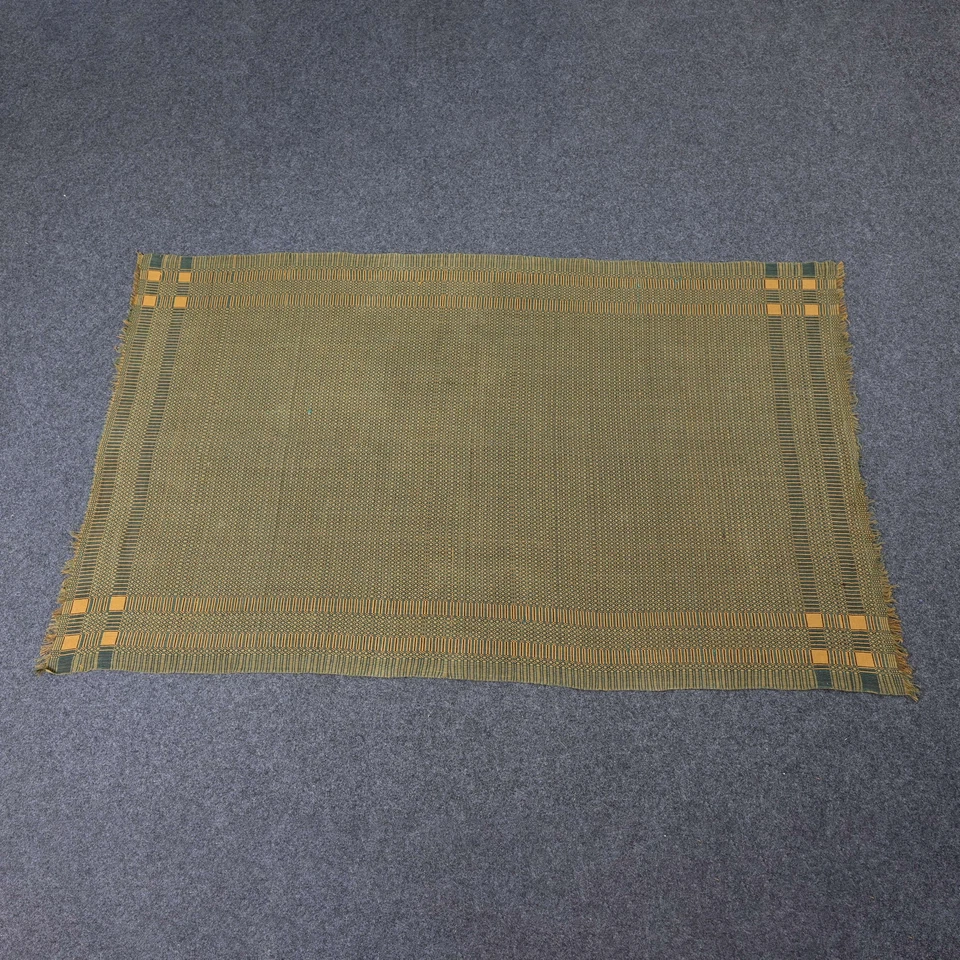 Indian Artisans Hand Crafted Cotton Reversible Multi-Purpose Throws Khes Blanket - Image 1 of 4