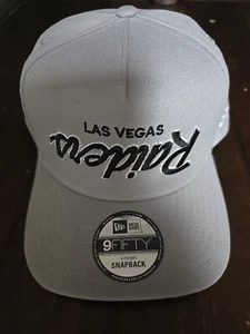 Las Vegas Raiders Nation New era 9fifty Grey Upside A Frame Snapback Hat cap Nwt - Picture 1 of 5