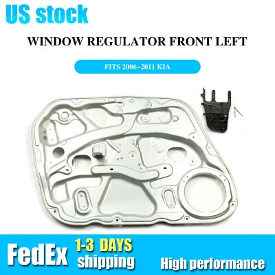 Front Left Fits 2006-2011 Kia Rio Rio5  749-446 Window Regulator - Imagem 1 de 4