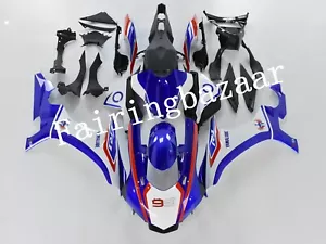 Fit for 2015-2017 YZF R1 Blue White Red ABS Injection Bodywork Fairing Kit - Picture 1 of 8