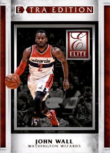 2015-16 Elite Extra Edition Washington Wizards Basketball Card #22 John Wall
