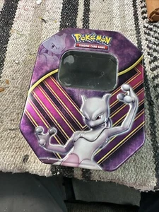 **EMPTY TIN** Mewtwo Battle Origins Tin Pokémon TCG - Picture 1 of 1