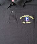 173RD AIRBORNE BRIGADE " SKY SOLDIERS "EMBROIDERED LIGHTWEIGHT POLO SHIRT