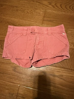 Abercrombie Kids size 12 girls coral pink short shorts - Image 1 of 4