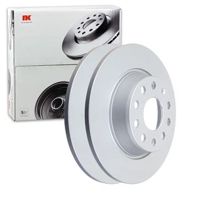 2X DISCOS DE FRENO NK 282mm COMPLETAMENTE TRASEROS APTOS PARA AUDI A3 Q3 SEAT ALHAMBRA - Imagen 1 de 6