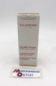 Clarins Double Serum Complete Age Control Concentrate 1oz - Picture 1 of 4