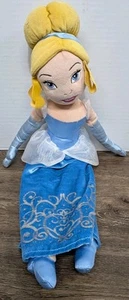 Disney Store Prinzessin Cinderella Plüschpuppe 20 Zoll blaues Kleid Spielzeug Original - Bild 1 von 7