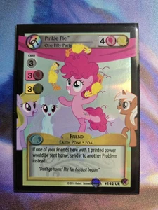 MLP CCG Pinkie Pie One Filly Party #142 UR Marks In Time - Picture 1 of 1