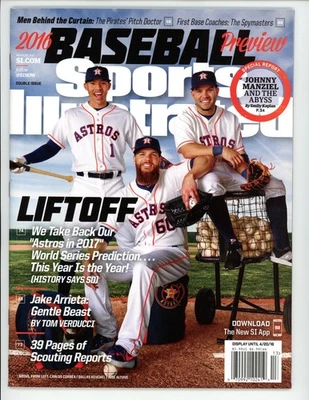 28 de marzo de 2016 Sports Illustrated 28/03/16 sin etiqueta Astros Correa Altuve Keuchel Foto 1 de 2