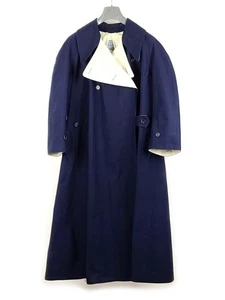 PRADA Navy Cotton Gabardine Oversized Trench Coat Jacket IT38/US4 NWT - Picture 1 of 8