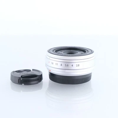 Fujifilm XF 23mm f/2.8 R WR Silver Lens APSC X-Mount Wide Prime Lens Pancake - Image 1 of 4