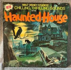 Walt Disney Studios Haunted House LP Record 1979 Disneyland Sound Effects 33RPM - Picture 1 of 2