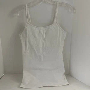 Top camisero liso blanco Gap Factory - damas talla mediana - Imagen 1 de 4