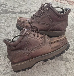 Stivali Rockport XCS Hydro Shield in pelle taglia UK 5W made in Portugal - Foto 1 di 8