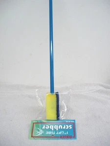 (1) Aquarium ALGAE 1 inch TUBE scrubber sponge pad w/ 18” handle, Scrubmaster - Picture 1 of 2