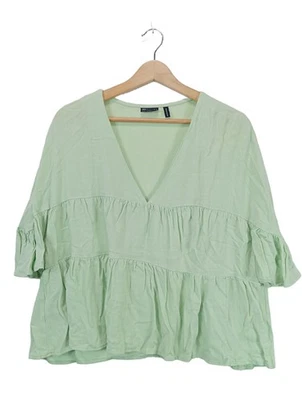ASOS Blusa de manga corta Mujeres Blusa Talla EU 42 verde look casual - Imagen 1 de 4