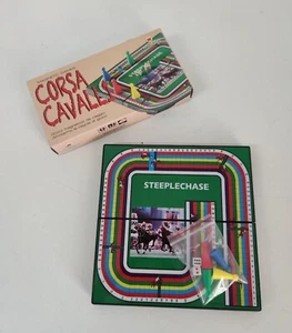 JUEGO TRAVEL GAME GIOCO PORTATILE MAGNETIC GAME CORSA CAVALLI 3+ X62 - Picture 1 of 5