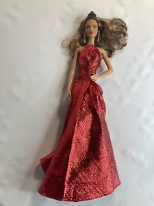 Barbie Hispanic Model Muse 2003/2011 Holiday Teresa Brunette Latina - Picture 1 of 6