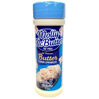 Molly Mcbutter, Natural Butter Flavor Sprinkles, 2Oz Container (Pack of 3) - Image 1 of 2