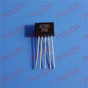 1PCS Audio Transistor MITSUBISHI SIP-5 2SA798 A798 - Picture 1 of 2