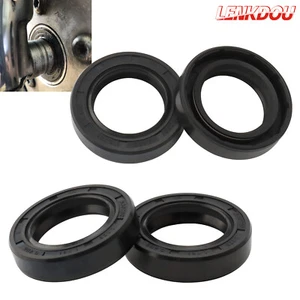4PCS Wheel Bearing Oil Seals For Harley 1984-1999 Sportster Big Twin XL Softail - Picture 1 of 7