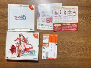 SAKURA TAISEN WARS 3 Paris Wa Moeteiru Ka SEGA JAPAN dream cast DREAMCAST - Picture 1 of 3