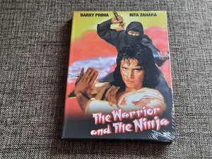 THE WARRIOR AND THE NINJA 1983 Limited Uncut Blu-Ray DVD Mediabook Digibook - Imagen 1 de 3