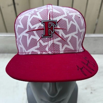 FREDERICK KEYS NewEra 59Fifty Mens Fitted Hat 7 1/4 Minor League Baseball Signed - Image 1 of 4